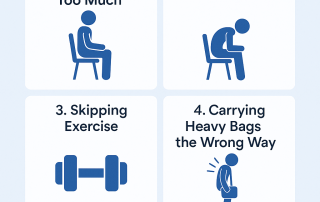 Habits that damage spine